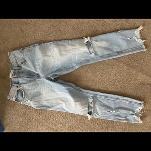 Abercrombie & Fitch High Rise Mom Jean